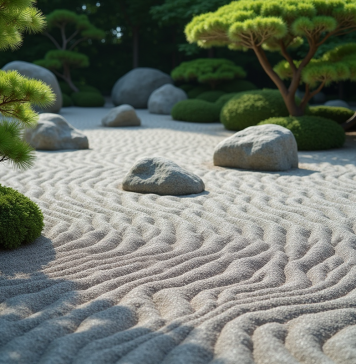 Sable de jardin japonais : quel type utiliser ?