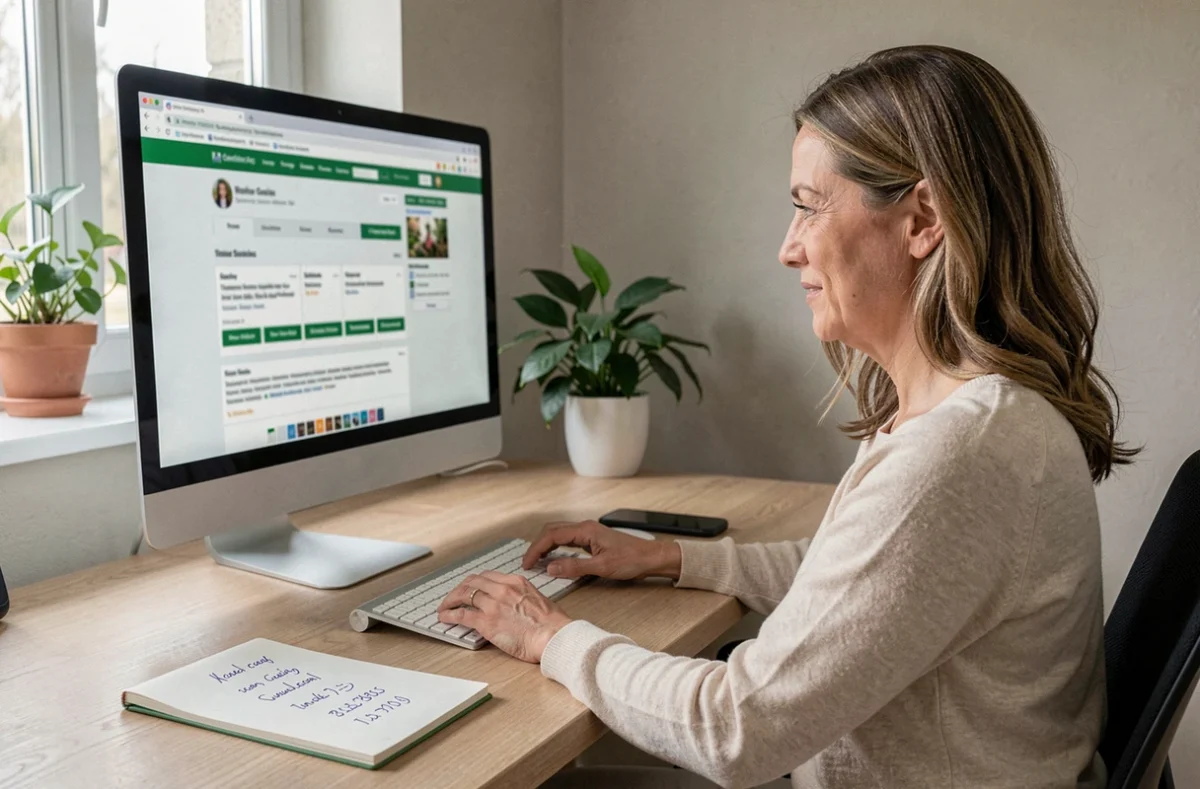 Personne recherchant un jardinier dans le 93 via une plateforme en ligne