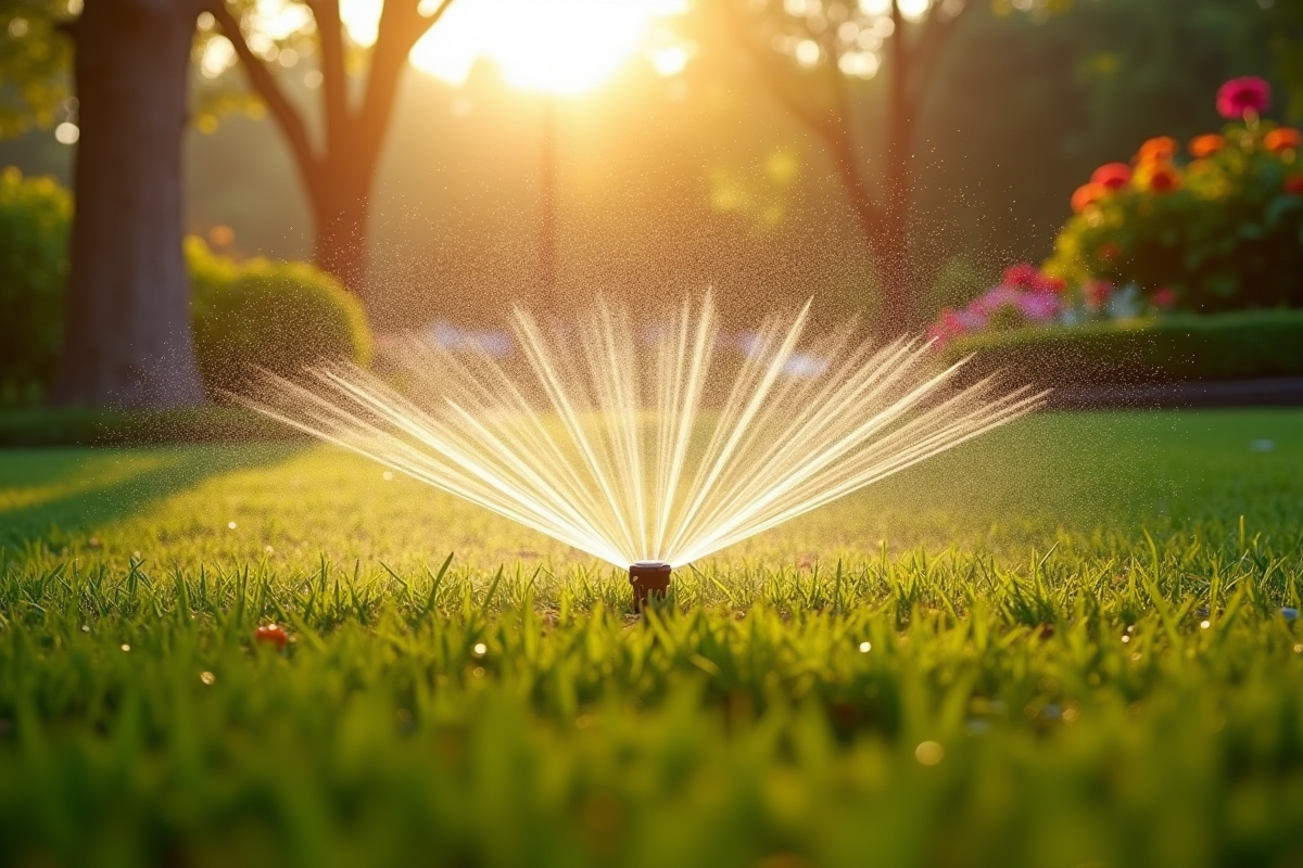 Arrosage automatique en fin d